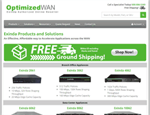 Tablet Screenshot of optimizedwan.com